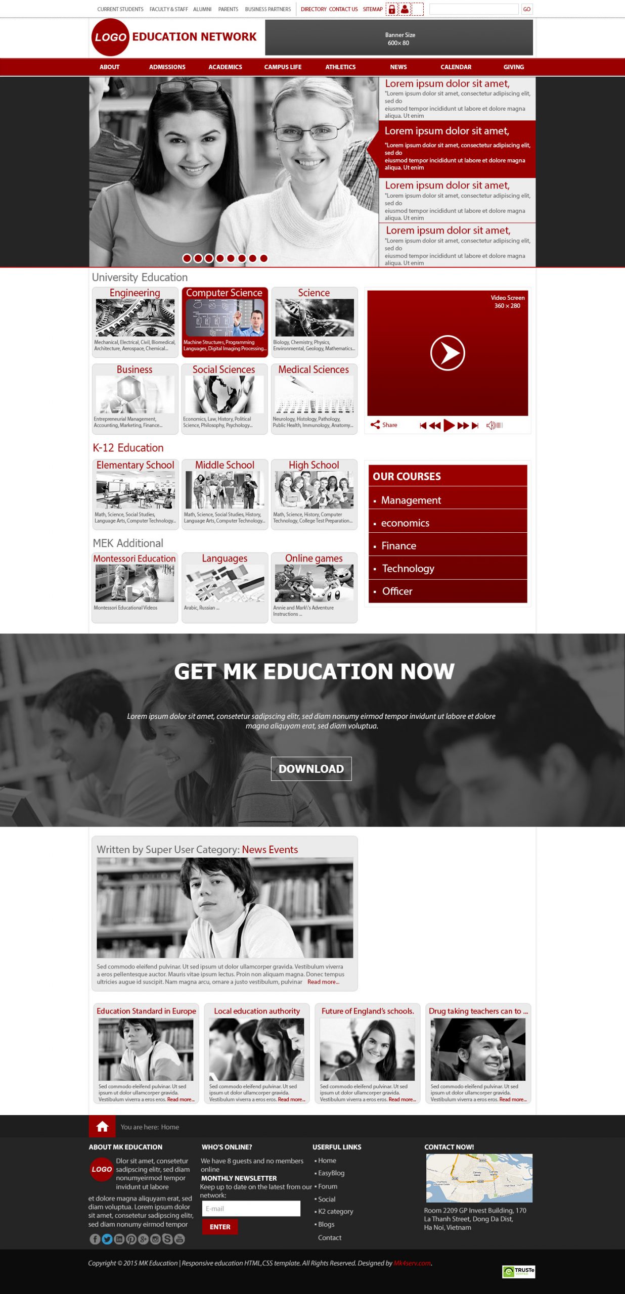 Education Network Website scaled