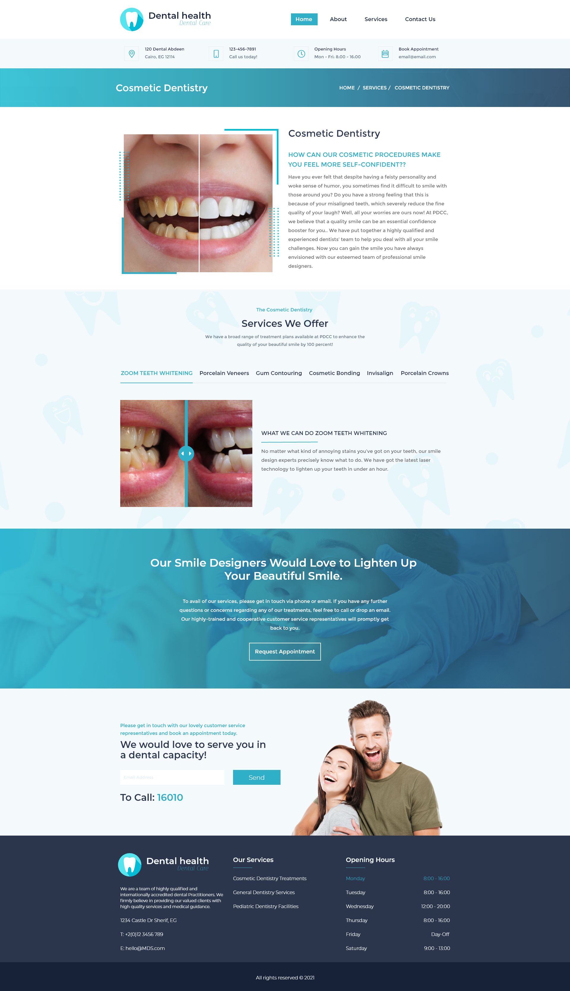 Services Cosmetic Dentistry